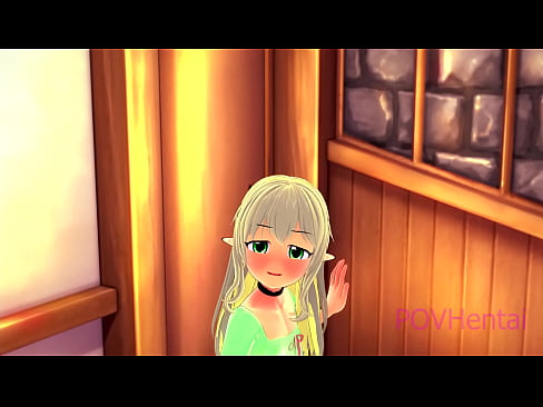 ❤️ (Trap) Elvish mjakazi hukusaidia kunawa uso wako. kwetu  ❌❤